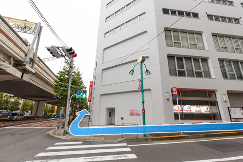 最寄駅からの道順3