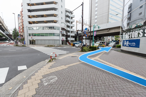 最寄駅からの道順5